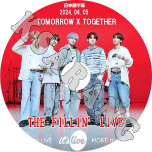 K-POP DVD TXT THE FILLIN' LIVE 2024.04.05 日本語字幕あり トゥモローバイトゥゲザー KPOP DVD