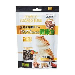 GEX EXOTERRA フトアゴブレンドフード250g 昆虫原料35%