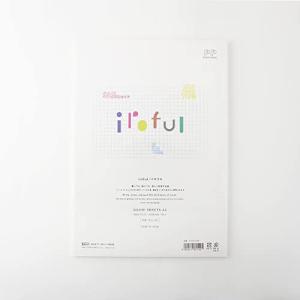 iroful/イロフル ルーズシート 5mm方眼 A4 ホワイト PI-A4P-H5W
