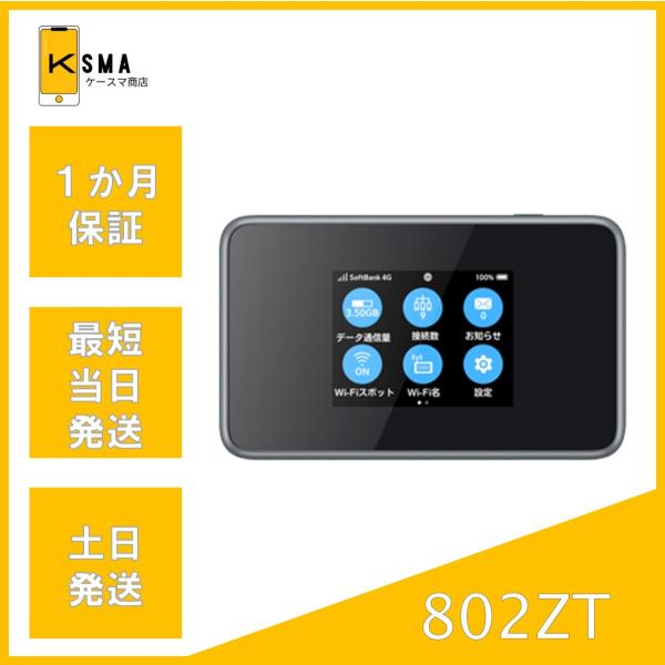 付属品完備 Pocket Wi-Fi 802ZT