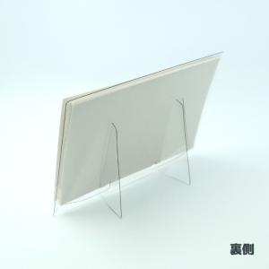 PET透明卓上カレンダー立て(ハガキサイズ・A...の詳細画像5