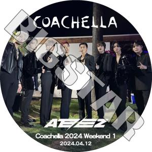 K-POP DVD/ ATEEZ COACHELLA 2024 WEEKEND 1 (2024.04.12) (日本語字幕なし)/ ATEEZ エーティーズ ATEEZ KPOP DVD｜k-styleshop