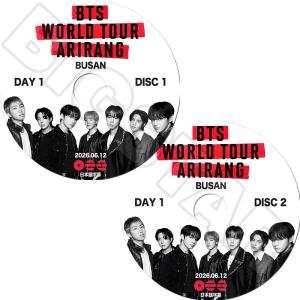 K-POP DVD/ バンタン 2026 BTS WORLD TOUR IN BUSAN DAY1 (2026.06.12) (2枚SET) (日本語字幕)/ アリラン 釜山公演..