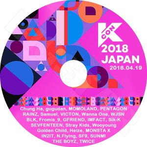 K-POP DVD／2018 KCON in JAPAN (2018.04.19)／Wanna One WJSN Gfriend Seventeen Monsta X SF9 TWICE Momoland Gugudan Stray kids 他｜k-styleshop