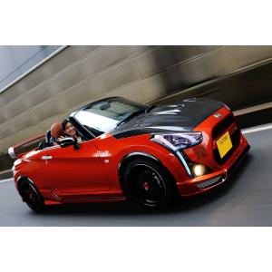 テイクオフ]CROSS CUPスポイラー FRP製 COPEN Robe/X-PLAY(LA400K