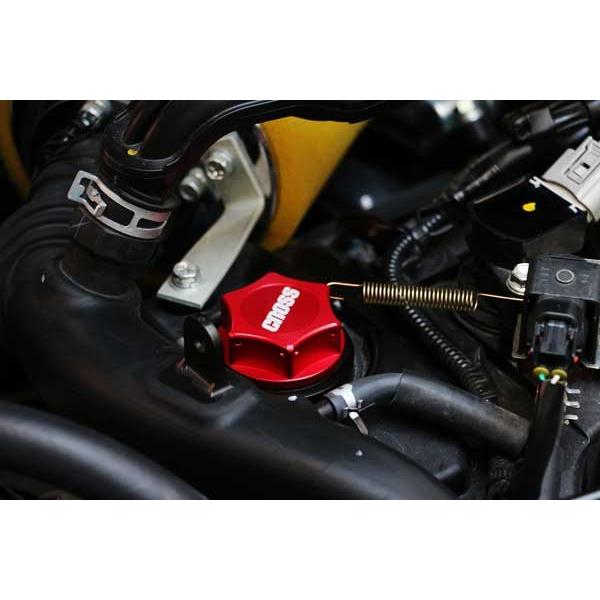 [テイクオフ]CROSSオイルフィラーキャップ ダイハツKF/EFエンジン用 （LA400K/L15...