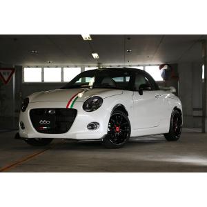 テイクオフ]ヘッドライトカバー スモークシリーズ COPEN Cero(LA400K