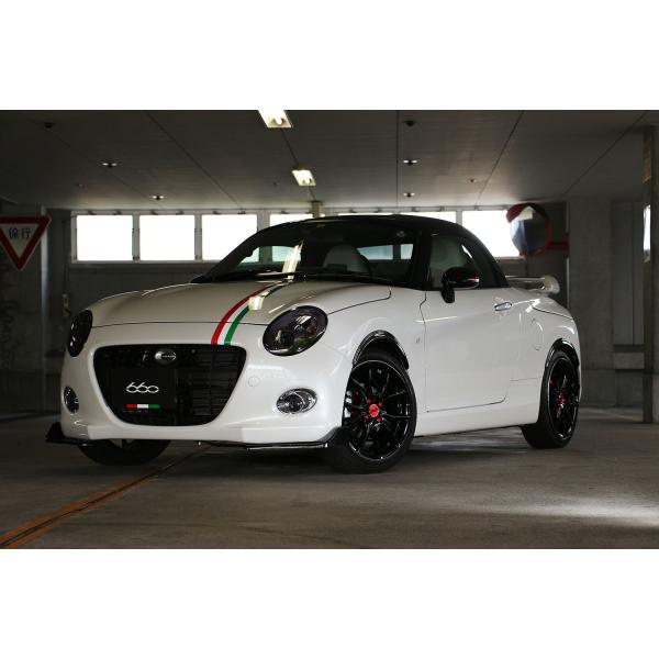 [テイクオフ]COPEN LA400K フロントフォグカバー　スモークシリーズ