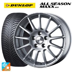 シトロエン C3(B6系)用 205/55R16 91H ダンロップ オールシーズン マックスAS1 アーヴィン F01オールシーズンタイヤホイール 4本セット｜k-tire