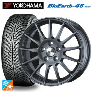 アウディ A7(F2系)用 225/55R18 98V ヨコハマ ブルーアース4S AW21 アーヴィン F01オールシーズンタイヤホイール 4本セット｜k-tire