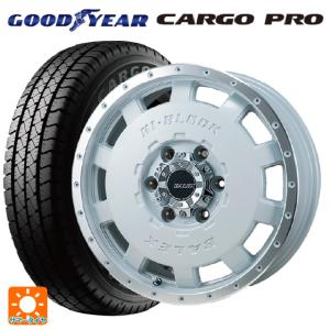 ニッサン キャラバン(E25系)用 195/80R15 107/105L グッドイヤー カーゴプロ ハイブロック バレックスサマータイヤホイール 4本セット