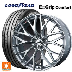 トヨタ ヴォクシー(90系)用 215/45R18 93W XL グッドイヤー エフィシェントグリップ コンフォート レオニス MXサマータイヤホイール 4本セット