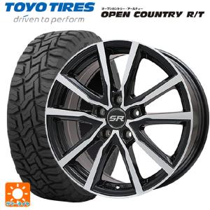 即日発送 トヨタ ハリアー(80系)用 225/65R17 102Q トーヨー オープンカントリー RT ブラックレター Vスポークサマータイヤホイール 4本セッ｜k-tire