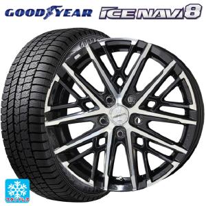 トヨタ プリウス(60系)用 195/60R17 90Q グッドイヤー アイスナビ8 スマック グレイブスタッドレスタイヤホイール 4本セット