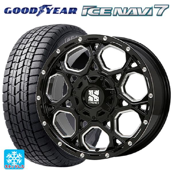 トヨタ ライズハイブリッド(A202)用 195/60R17 90Q グッドイヤー アイスナビ7 エ...