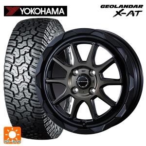 スズキ ハスラー(MR52/92S)用 2024年製 165/65R14 81/78Q ヨコハマ ジオランダー X-AT G016 ブラックレター マッドヴァンス06サマータイヤホイール 4本セット