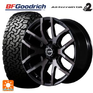 トヨタ ハイラックス(120系)用 275/70R17 121/118R BFグッドリッチ オールテレーン TA KO2 ホワイトレター 正規品 チームデイトナ FDX-F6サマータイヤホイール 4｜コニシタイヤ Yahoo!店