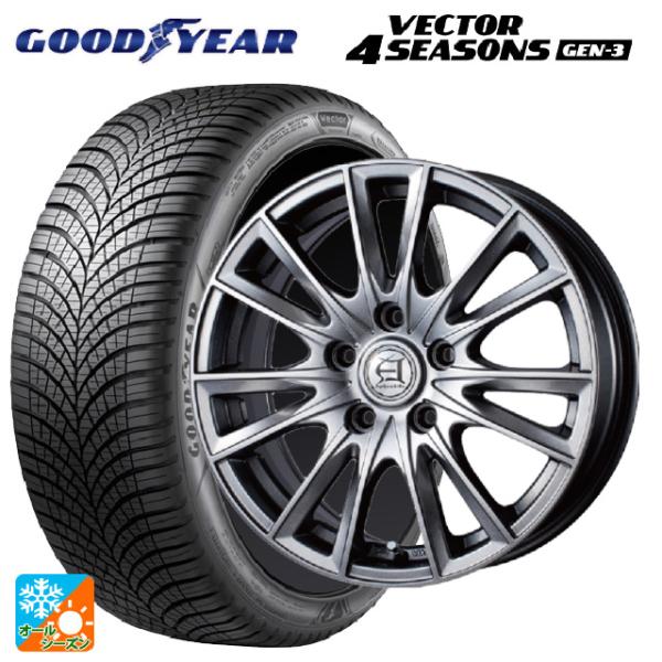 ホンダ WR-V(DG5)用 215/55R17 98W XL グッドイヤー ベクターフォーシーズン...