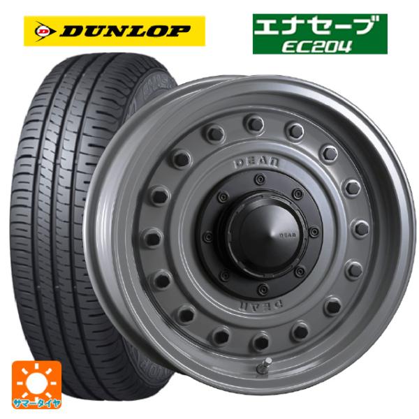 215/65R16 98H サマータイヤホイールセット ダンロップ エナセーブEC204 クリムソン...