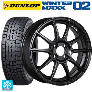 165/55R15 75Q スタッドレスタイヤホイールセット ダンロップ ウィンターマックス 02(WM02) タナベ SSR GT X01 15-5J