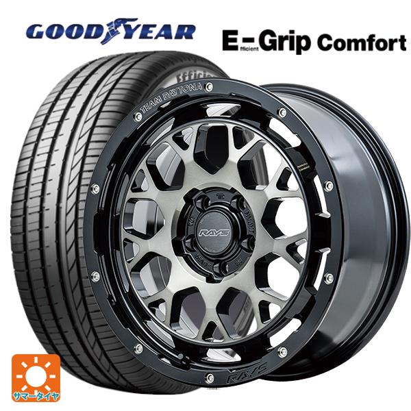 225/55R17 97W サマータイヤホイールセット グッドイヤー エフィシェントグリップ コンフ...