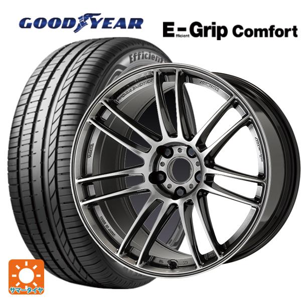 245/45R19 102W XL サマータイヤホイールセット グッドイヤー エフィシェントグリップ...