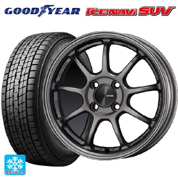 225/70R16 103Q スタッドレスタイヤホイールセット グッドイヤー アイスナビ SUV エ...