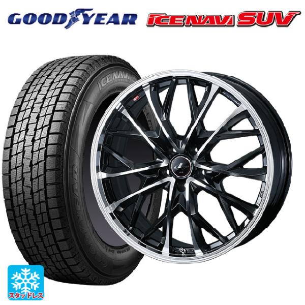 215/60R17 96Q スタッドレスタイヤホイールセット グッドイヤー アイスナビ SUV ウェ...