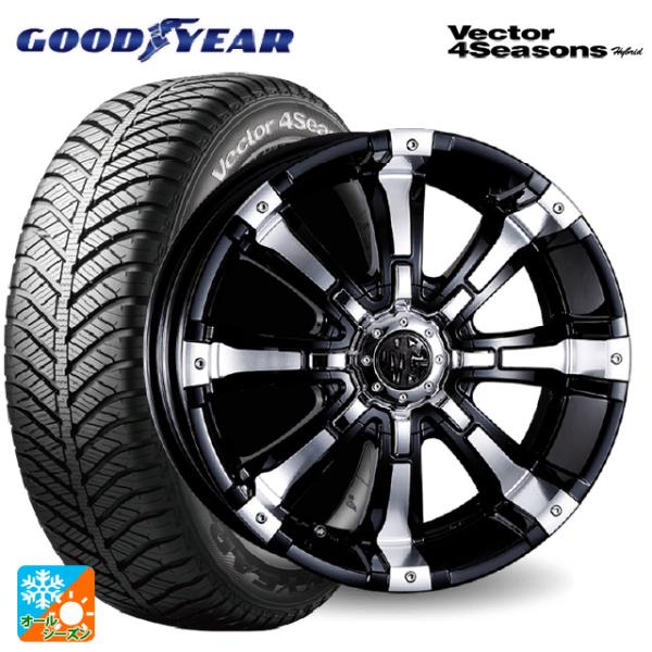 195/60R16 89H オールシーズンタイヤホイールセット グッドイヤー ベクターフォーシーズン...