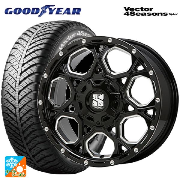 205/65R16 95H オールシーズンタイヤホイールセット グッドイヤー ベクターフォーシーズン...