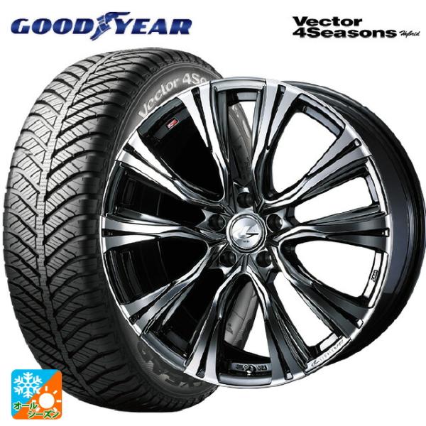 送料無料 オールシーズンタイヤホイールセット 215/50R17 95H XL グッドイヤー ベクタ...