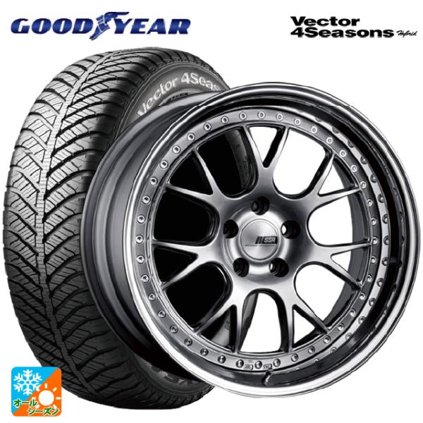 送料無料 オールシーズンタイヤホイールセット 225/45R18 91H グッドイヤー ベクターフォ...