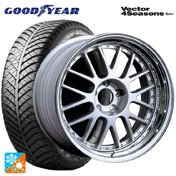 送料無料 オールシーズンタイヤホイールセット 225/40R18 92H XL グッドイヤー ベクタ...