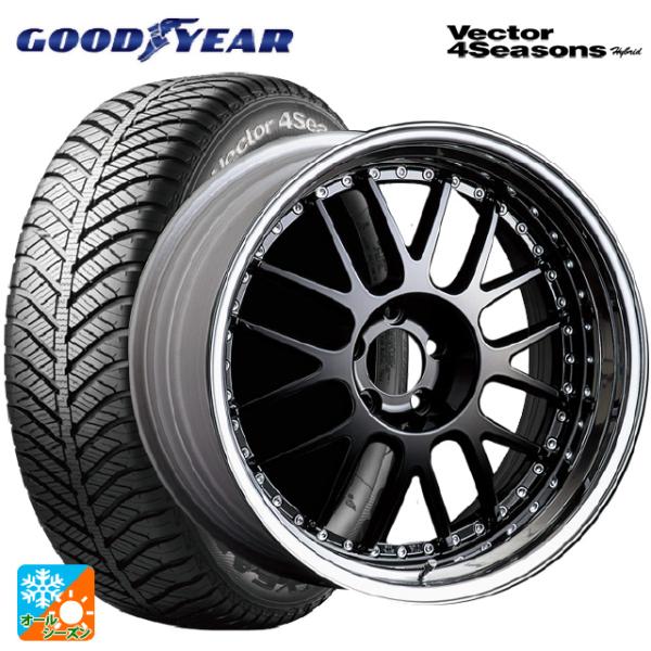 送料無料 オールシーズンタイヤホイールセット 225/40R18 92H XL グッドイヤー ベクタ...