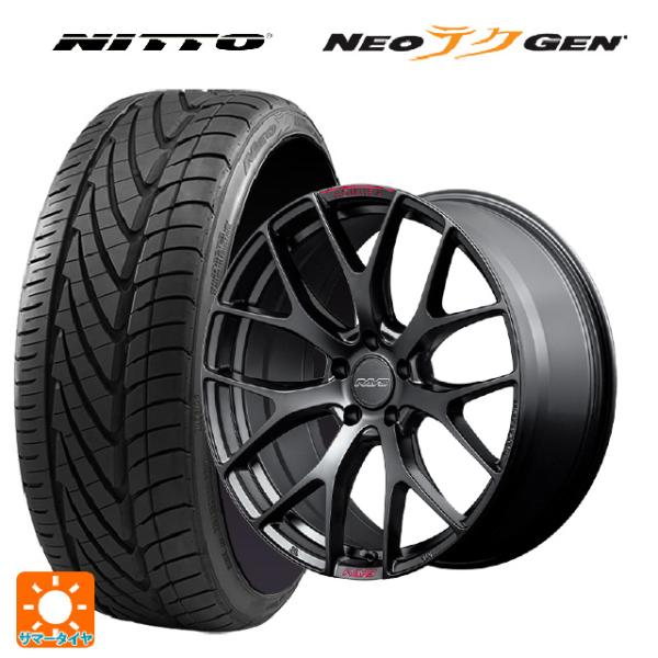 225/35R20 90W XL サマータイヤホイールセット ニットー NEOテクGEN レイズ ホ...