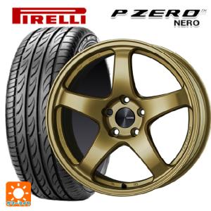 215/45R17 91Y XL サマータイヤホイールセット ピレリ P-ZERO ネロ 正規品 エンケイ パフォーマンスライン PF05 17-7J