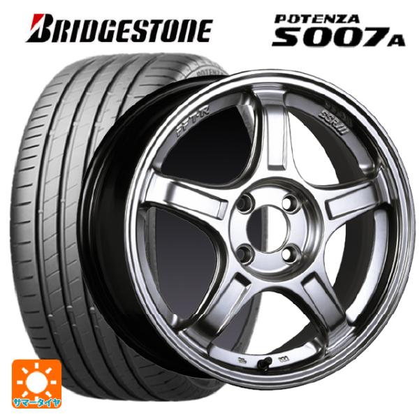 送料無料 サマータイヤホイールセット 205/50R16 87V ブリヂストン ポテンザ S007A...