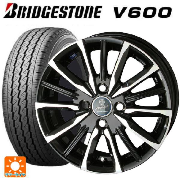 155/80R14 88/86N サマータイヤホイールセット ブリヂストン V600 正規品 # 共...