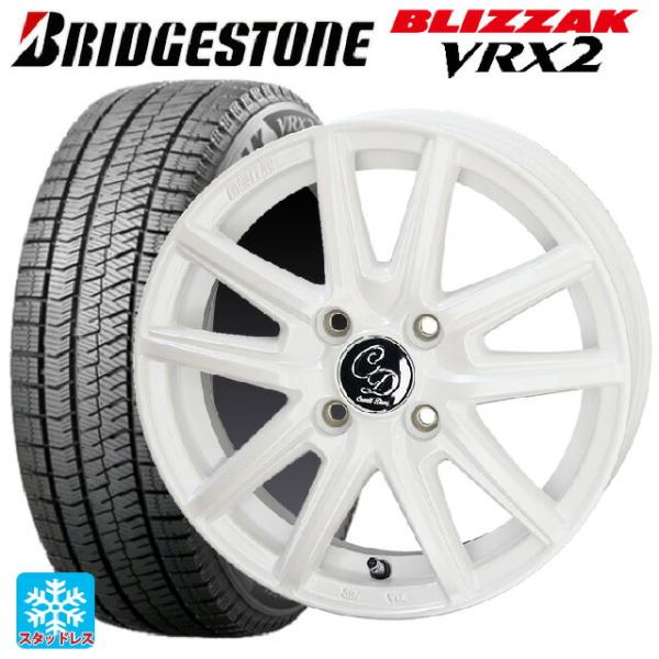 165/70R14 81Q スタッドレスタイヤホイールセット ブリヂストン ブリザック VRX2 正...