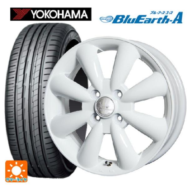 送料無料 サマータイヤホイールセット 2024年製 165/70R14 81H ヨコハマ ブルーアー...