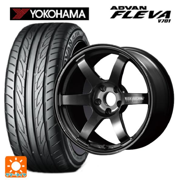 225/45R18 95W XL サマータイヤホイールセット ヨコハマ アドバン フレバ V701 ...