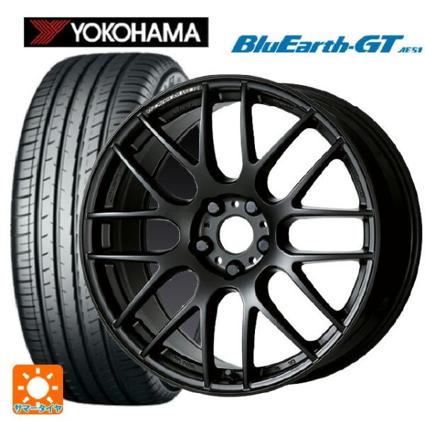 235/35R19 91W XL サマータイヤホイールセット ヨコハマ ブルーアースGT AE51 ...