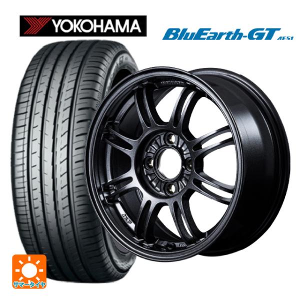 送料無料 サマータイヤホイールセット 175/65R14 82H ヨコハマ ブルーアースGT AE5...