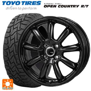 送料無料 サマータイヤホイールセット 155/65R14 75Q トーヨー オープンカントリー RT ブラックレター ジャパン三陽 ザック JP209