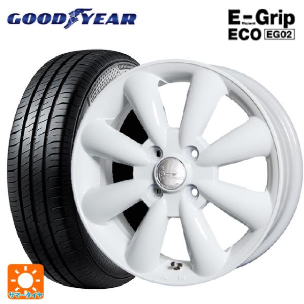 送料無料 サマータイヤホイールセット 165/50R15 73V グッドイヤー エフィシェントグリッ...