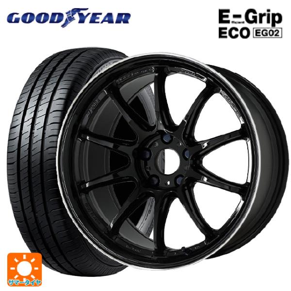 送料無料 サマータイヤホイールセット 225/45R18 95W XL グッドイヤー エフィシェント...