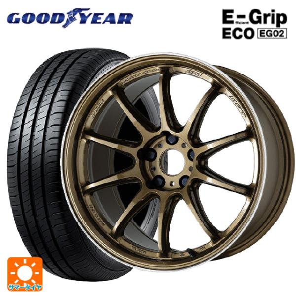 送料無料 サマータイヤホイールセット 225/45R18 95W XL グッドイヤー エフィシェント...