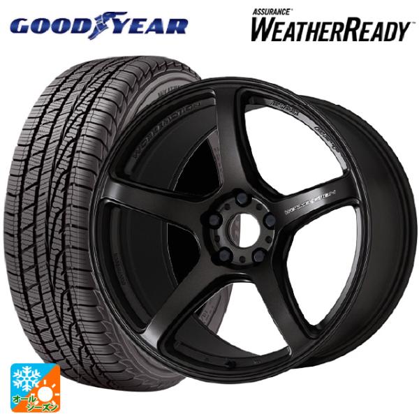 235/50R18 97V オールシーズンタイヤホイールセット グッドイヤー アシュアランス ウェザ...