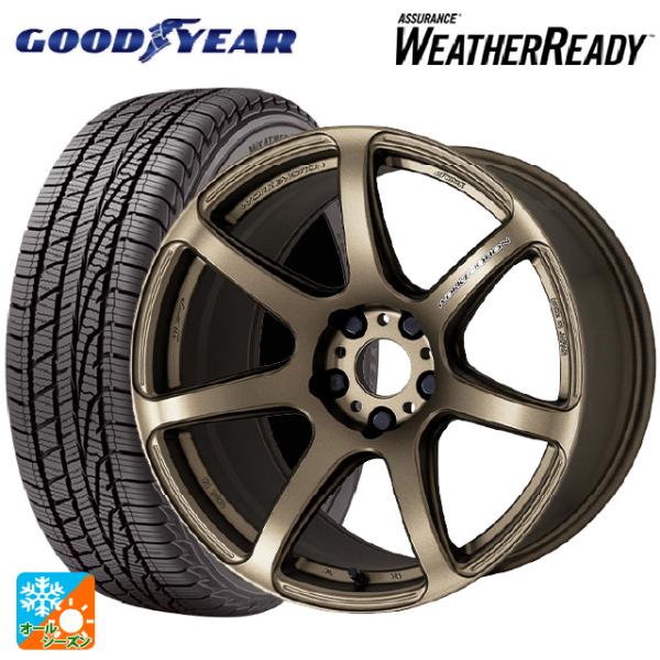 235/50R18 97V オールシーズンタイヤホイールセット グッドイヤー アシュアランス ウェザ...