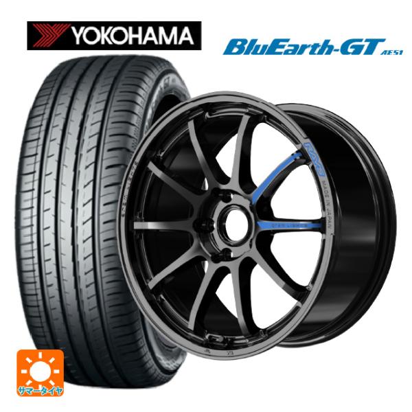 送料無料 サマータイヤホイールセット 245/40R18 97W XL ヨコハマ ブルーアースGT ...